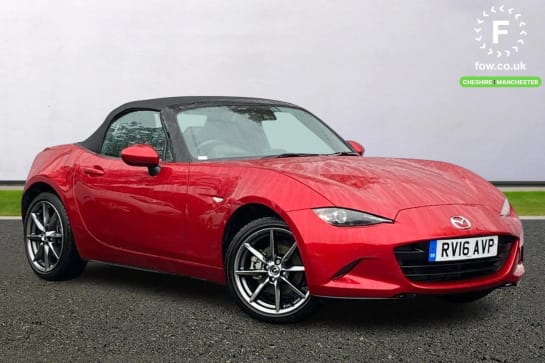 A 2016 MAZDA MX-5 2.0 Sport Nav 2dr [17''Alloys, Rear Parking Sensors, Led Daytime Running Lights]