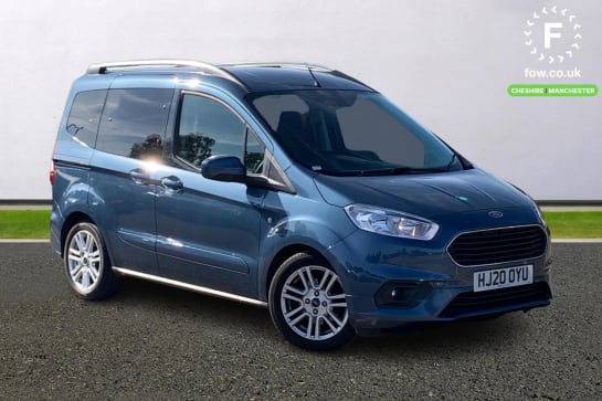 A 2020 FORD TOURNEO COURIER 1.5 TDCi Titanium 5dr [ ICE Pack 6,Rear Sensors,Silver roof rails,Electrochromatic rear view mirror,16"Alloys]