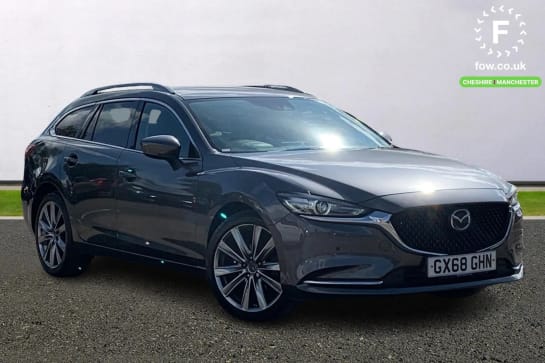 A 2018 MAZDA MAZDA6 2.0 Sport Nav+ 5dr [Front and rear parking sensors,Reversing camera,Steering wheel mounted audio controls,Bose Premium Sound System with 11 Speakers,A
