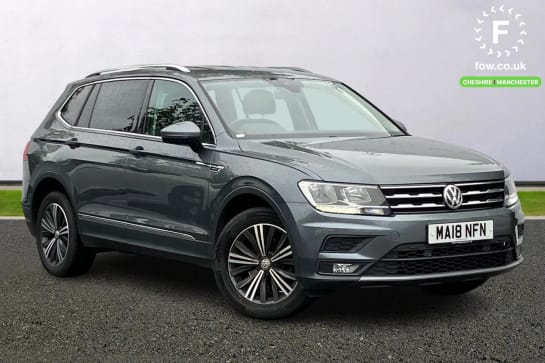 A 2018 VOLKSWAGEN TIGUAN ALLSPACE 2.0 TDI 4Motion SE Nav 5dr DSG [Front and rear parking sensors,Windscreen wipers/ intermittent wipe + 4 position delay,Electric heated + adjustable do