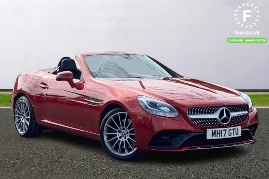 A 2017 MERCEDES-BENZ SLC SLC 250d AMG Line 2dr 9G-Tronic [Parktronic with Parking Guidance,Tinted Panoramic glass sunroof,AIRSCARF,Mirror Package,Heated front seats]