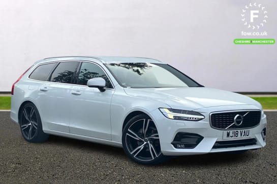A 2018 VOLVO V90 2.0 D4 R DESIGN Pro 5dr Geartronic [Nappa Soft Leather, Head Up Head Up Display, Electric Front Seats]