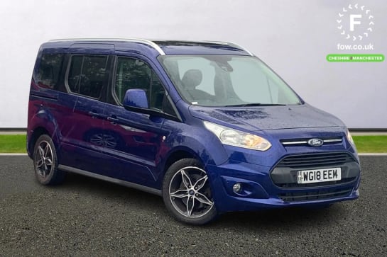 A 2018 FORD GRAND TOURNEO CONNECT 1.5 TDCi 120 Titanium 5dr [16"Alloys,Front Parking Aid,Bluetooth + USB,Steering wheel mounted audio controls,Electric folding and heated door mirrors]