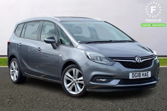A 2018 VAUXHALL ZAFIRA 1.4T SRi Nav 5dr [Cruise control + speed limiter,Parking distance sensors front and rear,Steering wheel mounted audio controls,Electric front windows/