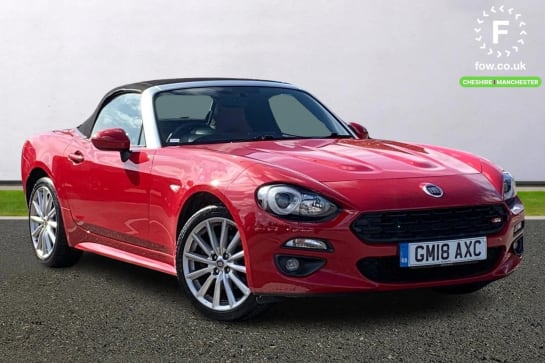 A 2018 FIAT 124 SPIDER 1.4 Multiair Lusso 2dr [3D Map Display, Rear Parking Camera, Rear Parking Sensors, Tobacco Leather, Cruise Control]