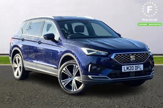 A 2020 SEAT TARRACO 1.5 EcoTSI Xcellence Lux 5dr DSG [Rear view camera,Front assist city emergency braking and pedestrian protection,Bluetooth audio streaming with handsf