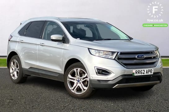 A 2017 FORD EDGE 2.0 TDCi 210 Titanium 5dr Powershift [Rear view camera, Automatic headlights, Dark tinted rear privacy glass]
