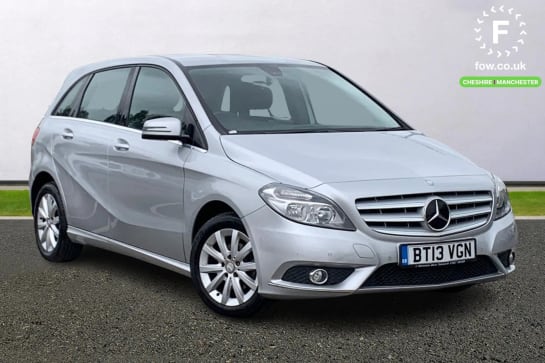 A 2013 MERCEDES-BENZ B CLASS B180 BlueEFFICIENCY SE 5dr Auto [Mirror Package, Cruise Control With Speedtronic, Active Park Assist]