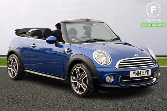 A 2014 MINI CONVERTIBLE 1.6 Cooper 2dr [Chili Pack] [17" Black-Star Bullet Light Alloy Wheels,Bonnet Stripes in Black,Rear park distance control,Anti trapping/one touch open