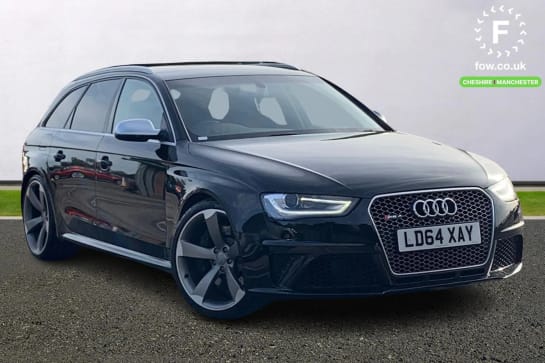 A 2014 AUDI RS4 4.2 FSI Quattro 5dr S Tronic [Sports package,Bang & Olufsen sound system,Advanced key,Audi Parking System Advanced,Privacy glass,Heated front seats]