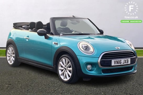 A 2016 MINI CONVERTIBLE 1.5 Cooper 2dr [Chili Pack] [17" Cosmos Spoke alloy wheels, Seat Heating for Driver and Front Passenger, Heated Front Windscreen]
