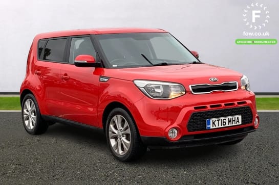 A 2016 KIA SOUL 1.6 GDi Connect 5dr [Cruise control + speed limiter,Reversing camera,Steering wheel mounted audio controls,Electric folding door mirrors,17"Alloys]