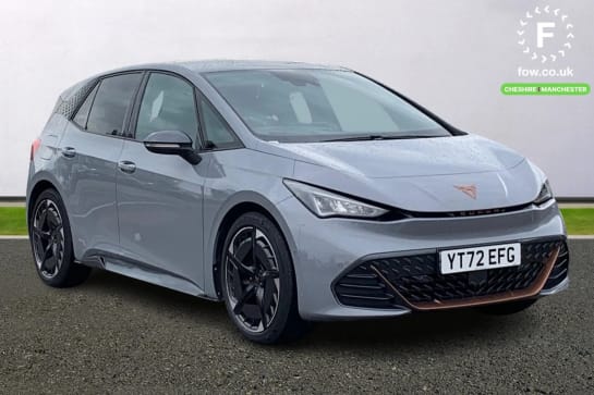 A 2022 CUPRA BORN 169kW e-Boost V3 58kWh 5dr Auto [5.3" Digital Cockpit, Head-Up Display, Front/Rear Parking Sensors, Electric/Heated/Folding Door Mirrors, Heated Front