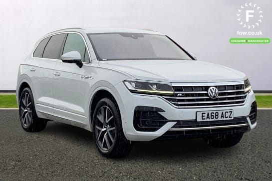 A 2018 VOLKSWAGEN TOUAREG 3.0 V6 TDI 4Motion R-Line Tech 5dr Tip Auto [20" Alloys, Memory Pack Plus, Heated Laminated Acoustic Windscreen, Ambient Light Pack, Park Assist w/ Re