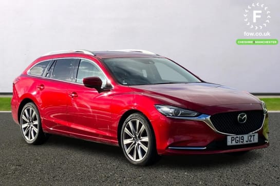 A 2019 MAZDA MAZDA6 2.0 Sport Nav+ 5dr [BOSE Premium Sound, LED Headlights With Signature LED Rear Combination, Sat Nav, Leather, Lane keep assist system, Front and rear