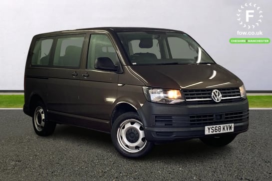 A 2018 VOLKSWAGEN TRANSPORTER SHUTTLE 2.0 TDI BMT 102PS S Minibus [Bluetooth connectivity,DAB radio/CD player,Electrically heated and adjustable door mirrors,Electric front windows,Heated