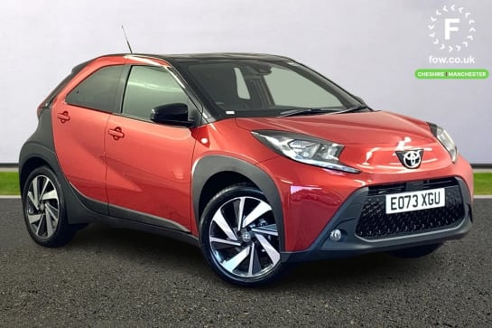 A 2023 TOYOTA AYGO X 1.0 VVT-i Edge 5dr Auto [Bluetooth connectivity,Reversing camera with static guide lines,Toyota touch 2 multimedia System with 8" Screen display,Follo