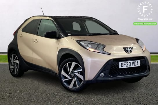 A 2023 TOYOTA AYGO X 1.0 VVT-i Edge 5dr Auto [Reversing camera with static guide lines,Bluetooth connectivity,Toyota touch 2 multimedia System with 8" Screen display,Follo