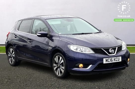 A 2016 NISSAN PULSAR 1.2 DiG-T Tekna 5dr Xtronic [Leather, Around View Monitor, Bluetooth, Cruise Control, LED Headlights, Heated Front Seats, Isofix, 17" Two Tone Alloys]