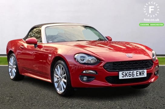 A 2016 FIAT 124 SPIDER 1.4 Multiair Lusso 2dr [Cruise control + speed limiter,Leather upholstery,Heated seats]