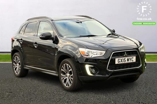 A 2015 MITSUBISHI ASX 2.2 4 5dr Auto 4WD [17" Alloys, Fixed Panoramic Glass Roof, Reverse Camera, Cruise Control, Sat Nav, Electric/Heated/Folding Door Mirrors, Leather Uph
