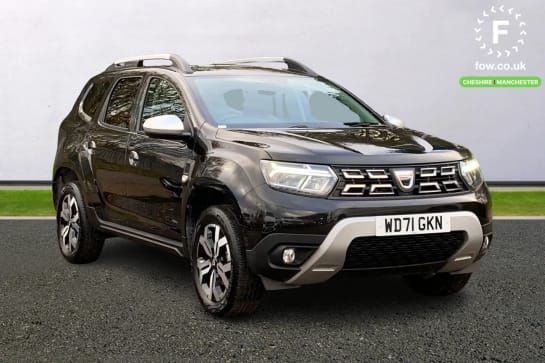A 2022 DACIA DUSTER 1.3 TCe 130 Prestige 5dr [Multi view camera,Cruise control and speed limiter,Rear parking sensors and reverse camera,Electric adjustable/heated door m