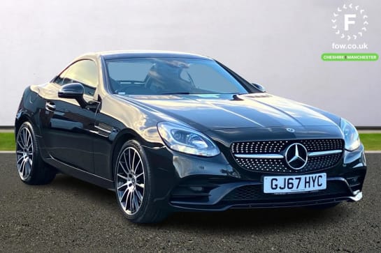 A 2017 MERCEDES-BENZ SLC SLC 180 AMG Line 2dr 9G-Tronic [Mercedes connect me with remote online services,Electric front windows,LED daytime running lights,3 spoke flat bottom