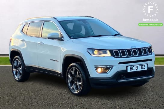 A 2019 JEEP COMPASS 2.0 Multijet 140 Limited 5dr [Lane departure warning system,Front and rear park assist,Rear view camera,Steering wheel mounted audio controls,All roun