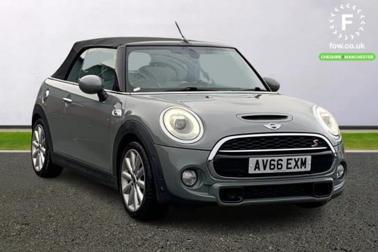 A 2016 MINI CONVERTIBLE 2.0 Cooper S 2dr [Leather Lounge, LED Headlights, Mini Navigation System, 17" Cosmos Alloys, Front & Rear Park Distance, Heated Seats]