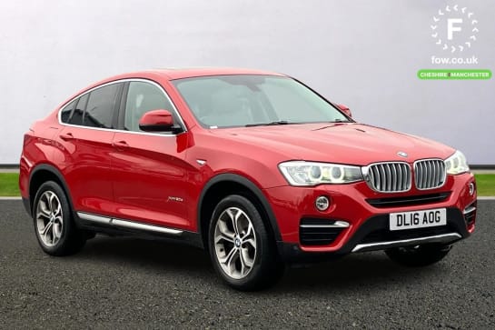 A 2016 BMW X4 xDrive20d xLine 5dr Step Auto [Sun Protection Glazing,Heated seats,Reversing Assist Camera,Interior Comfort Package, Glass Sunroof,Enhanced Bluetooth