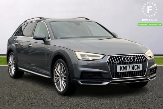 A 2017 AUDI A4 ALLROAD 3.0 TDI Quattro Sport 5dr S Tronic [Grey Leather, 19''Alloys, Electric Folding Door Mirrors, Extended Led Lighting Package