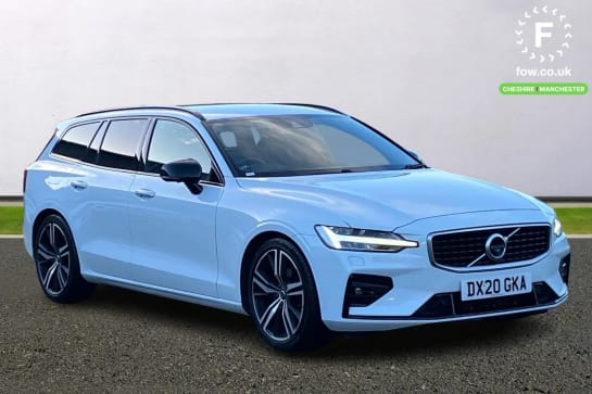 A 2020 VOLVO V60 2.0 T4 [190] R DESIGN Plus 5dr Auto [19" Wheels, Harman Kardon Pack, Parking Camera, Winter Pack]