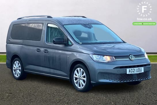 A 2021 VOLKSWAGEN CADDY MAXI 2.0 TDI 122 Life 5dr DSG [Lane keeping system,Automatic hazard lights activation under emergency braking,Leather multifunction steering wheel]