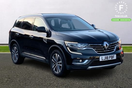 A 2018 RENAULT KOLEOS 2.0 dCi Dynamique S Nav 5dr X-Tronic [Front and rear parking sensors,Cruise control + speed limiter,Rear parking camera,Fingertip controls for audio s