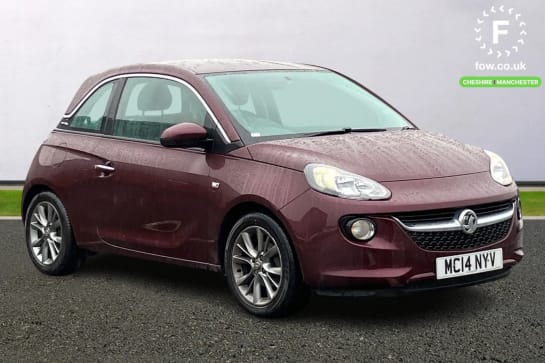 A 2014 VAUXHALL ADAM 1.2i Jam 3dr [Urban Pack] [Bluetooth system,Cruise control + speed limiter,Steering wheel mounted audio controls,Electric front windows + one touch +