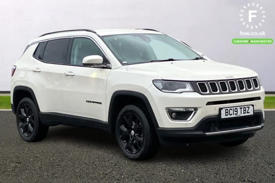 A 2019 JEEP COMPASS 2.0 Multijet 140 Limited 5dr [Lane departure warning system,Front and rear park assist,Rear view camera,Steering wheel mounted audio controls,All roun