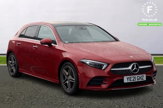 A 2021 MERCEDES-BENZ A CLASS A200 AMG Line Premium Plus 5dr Auto [Panoramic Roof, Apple CarPlay, Android Auto, Heated Front Seats, Privacy Glass, Active Parking Assist, Wireless C