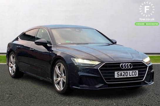 A 2020 AUDI A7 40 TDI S Line 5dr S Tronic [20" Alloys, Amazon Alexa Integration, Power Operated Tailgate, Virtual Cockpit,Lane departure warning system]]