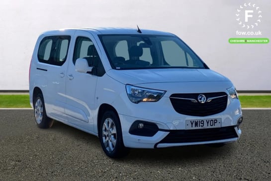 A 2019 VAUXHALL COMBO LIFE 1.5 Turbo D Energy XL 5dr [Lane departure warning with lane change assist,Front and rear parking sensors,Cruise control + speed limiter,Steering wheel