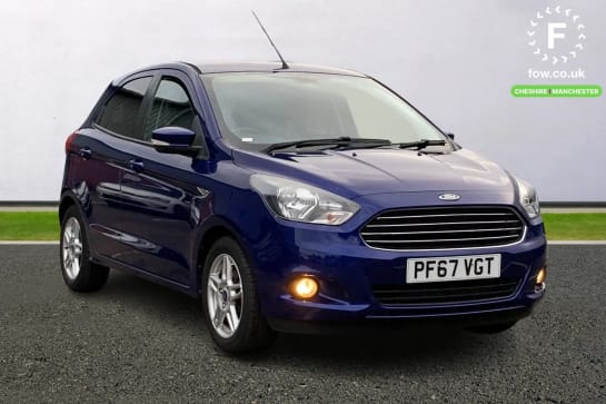 A 2018 FORD KA+ 1.2 85 Zetec 5dr [City pack,Remote audio controls on steering wheel,Electrically adjustable door mirrors,60/40 split folding rear seat,15"Alloys]