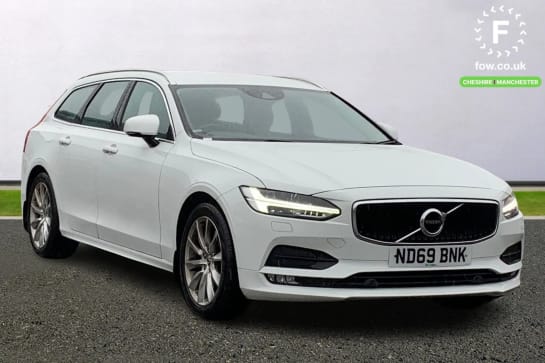 A 2019 VOLVO V90 2.0 T4 Momentum Plus 5dr Geartronic [Winter Pack, 18" 10-Spoke Turbine Alloys, Leather, Heated Seats, Intellisafe Assist, Power Tailgate]