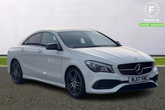 A 2017 MERCEDES-BENZ CLA CLASS CLA 180 AMG Line 4dr Tip Auto [Active Park Assist With Parktronic System, Bluetooth, Media Interface, USB, Privacy Glass, Isofix]