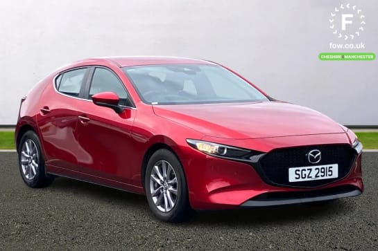 A 2020 MAZDA MAZDA3 2.0 Skyactiv G MHEV SE-L Lux 5dr [Front and rear parking sensors,Lane keep assist system,Integrated bluetooth with steering wheel mounted controls,Ele