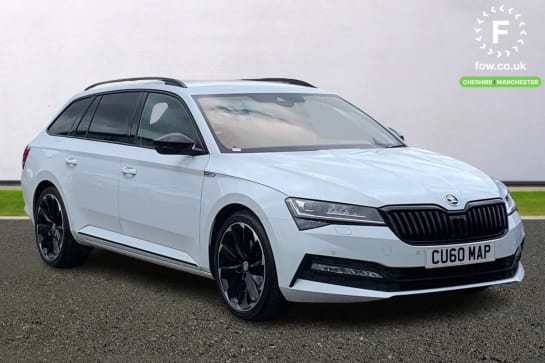 A 2022 SKODA SUPERB 2.0 TDI CR Sport Line Plus 5dr DSG [Electric Tailgate, Heated Windscreen, Lane assist and blind spot detention, Traffic sign recognition]
