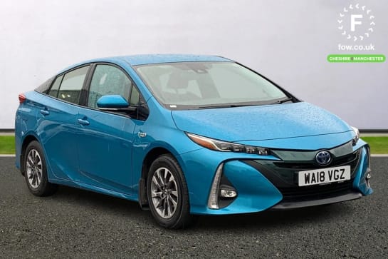 A 2018 TOYOTA PRIUS 1.8 VVTi Plug-in Business Edition Plus 5dr CVT [Adaptive cruise control, Lane departure warning system,15" alloy wheels]