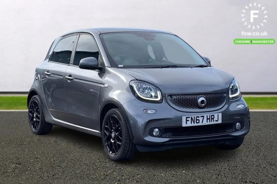 A 2017 SMART FORFOUR 0.9 Turbo Prime Sport Premium Plus 5dr [Privacy glass,Bluetooth interface for hands free telephone,Rear view camera,Rear park assist,Bluetooth audio s
