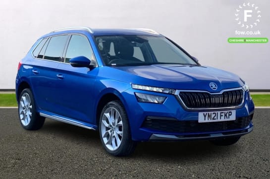 A 2021 SKODA KAMIQ 1.5 TSI SE L 5dr [Bluetooth system,Front assist system,Lane assist,Electrically adjustable and heated door mirrors,Front and rear electric windows]