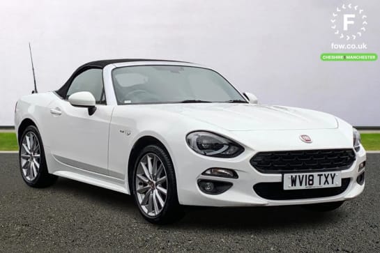 A 2018 FIAT 124 SPIDER 1.4 Multiair Lusso Plus 2dr [Tobacco Leather, 3D Map Display, Cruise Control, LED Headlights, Rear Parking Camera, Rear Parking Sensors]