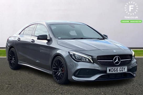 A 2017 MERCEDES-BENZ CLA CLASS CLA 180 AMG Line 4dr [Panoramic glass sunroof,Active park assist with parktronic system,Cruise control + speed limiter,Dynamic select with a achoice o
