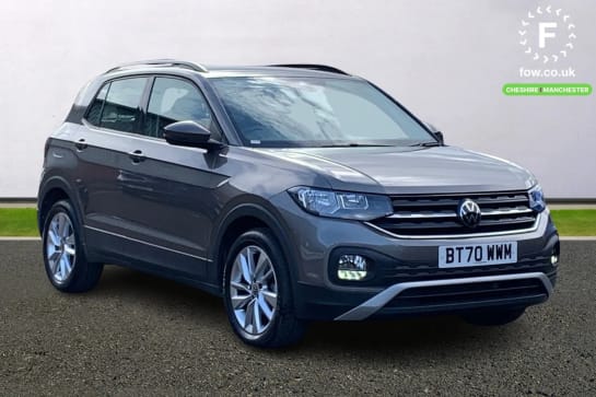 A 2020 VOLKSWAGEN T-CROSS 1.6 TDI SE 5dr [Bluetooth telephone and audio connection for compatible devices,Lane assist,Manual coming/automatic leaving home lighting function,Thr